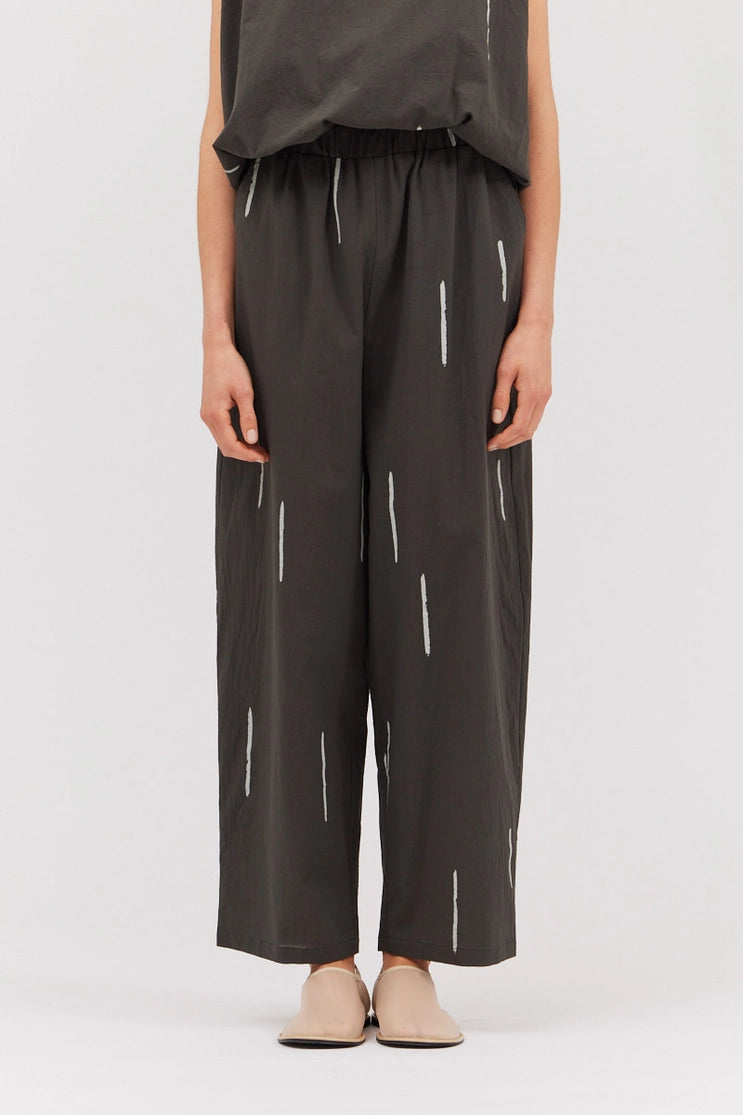 Cotton Print Pants