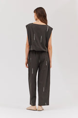 Cotton Print Pants