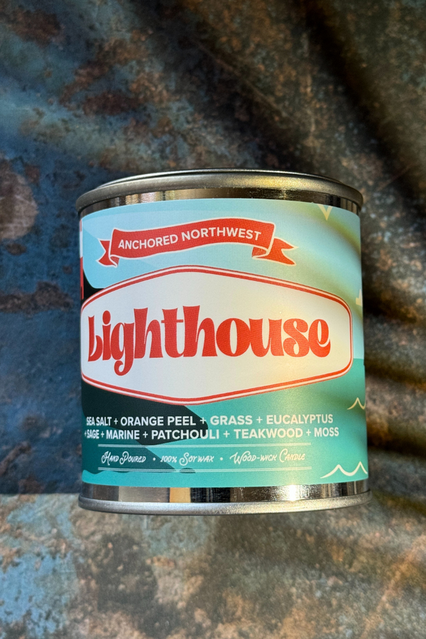 Lighthouse Paint Can Candle - Half Pint