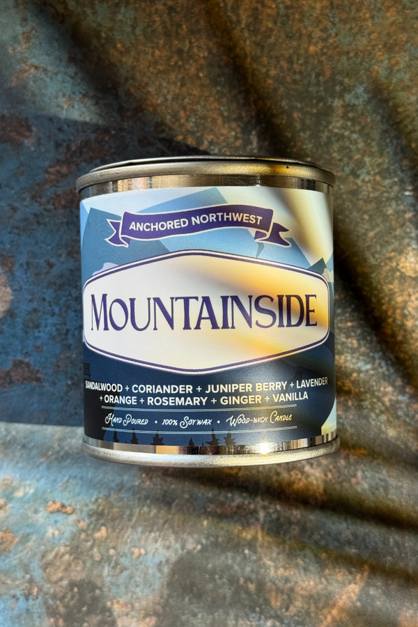 Mountainside  Paint Can Candle - Half Pint