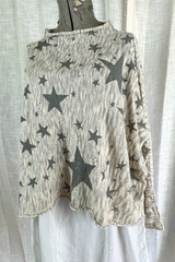 Mock Neck Crop Sweater