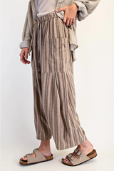 Wide Stripe Pants