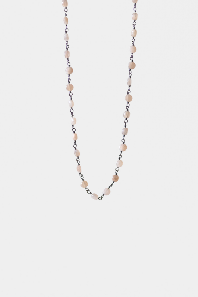 Rose Quartz Layering Chain