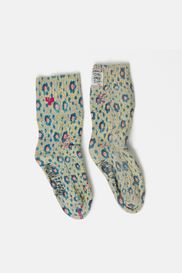 Floral Lil Dipper Socks