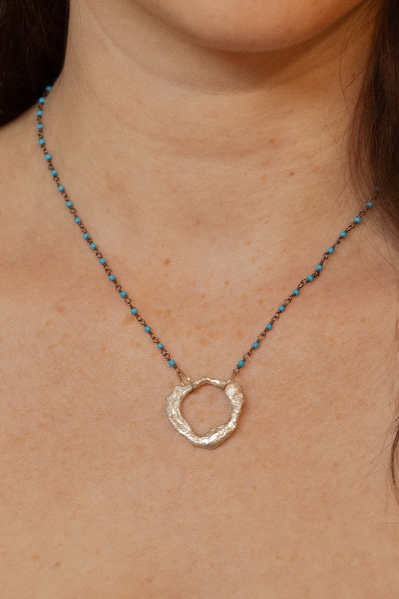Silver Portal Necklace