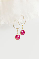Emotional Ruby Earrings