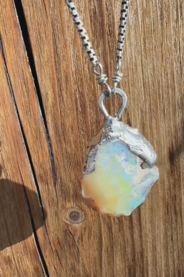 Ethiopian Opal Magic Necklace