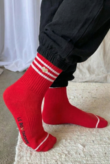 Embroidered Girlfriend Socks