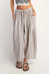 Wide Stripe Pants