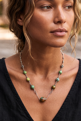 African Turquoise Necklace