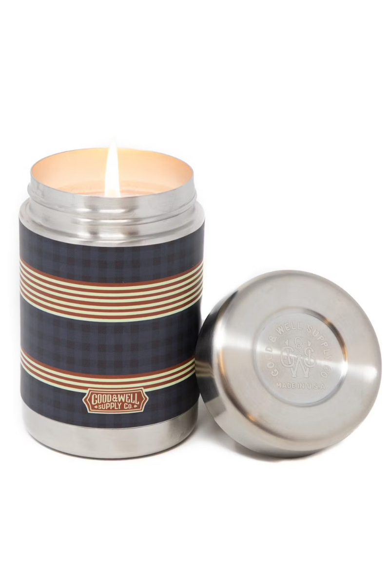 Vintage Canteen Candle