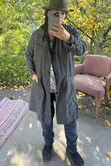 Vintage French Workwear Coat