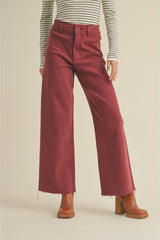 Straight Denim Pants