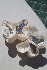 Kids Inflatable Arm Bands Cotton Candy Glitter