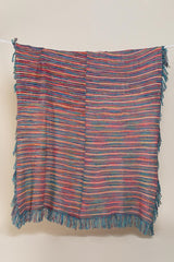 Rainbow Knit Throw
