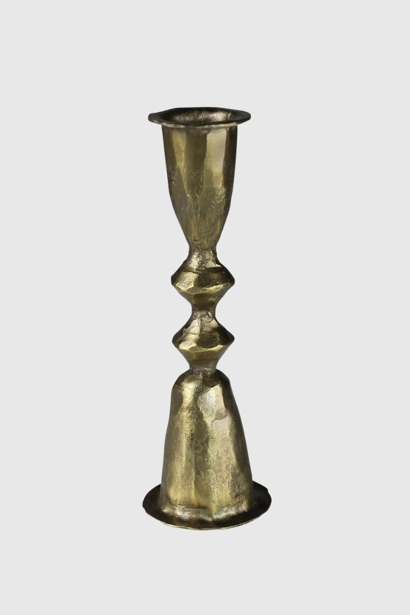 Haiku Taper Holder Brass Large