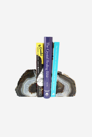 Agate Book Ends