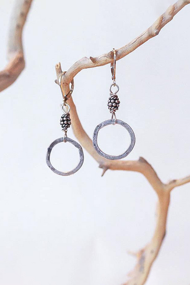 Small Round Earrings