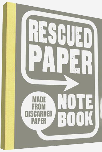 Rescued Paper Large Notebook