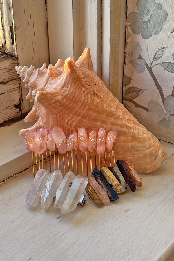 Quartz Hair Comb