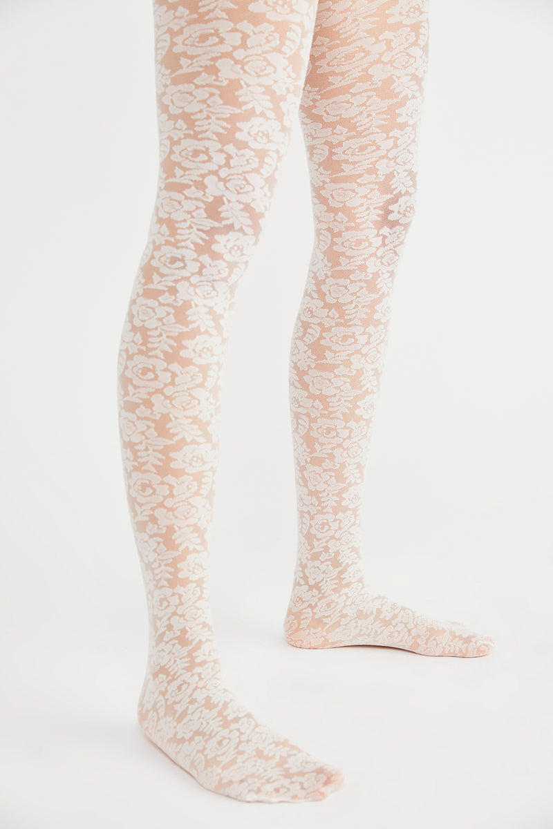 Saved By The Belle Lace Tights