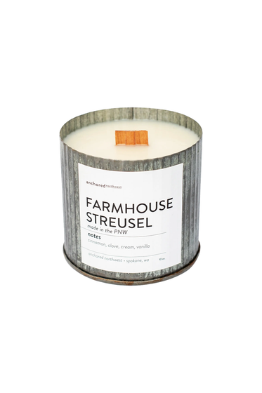 Farmhouse Streusel Rustic Farmhouse Soy Candle