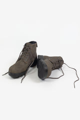 #1930 Lace Up Leather Boot