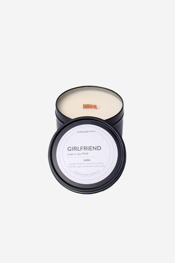 Girlfriend  Travel Tin Candle