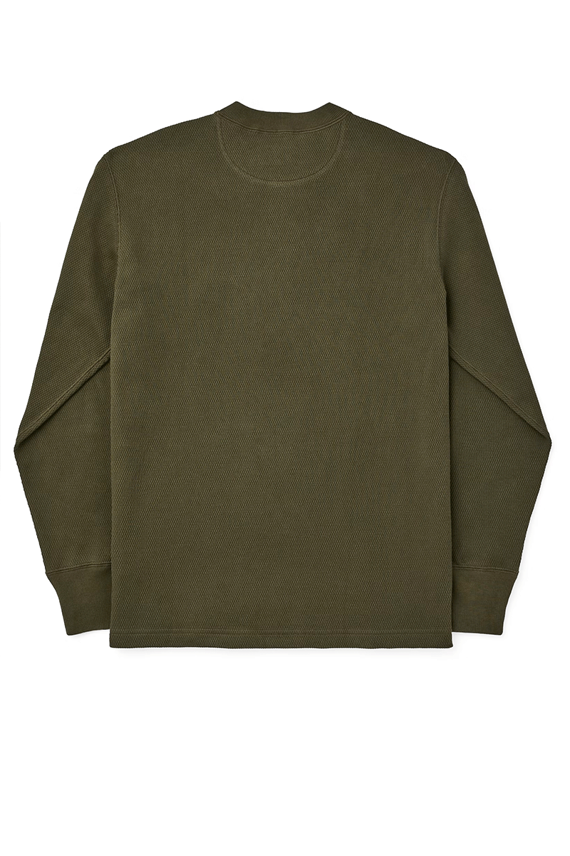 Waffle Knit Henley