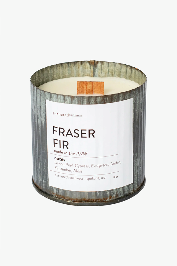 Fraser Fir Rustic Candle