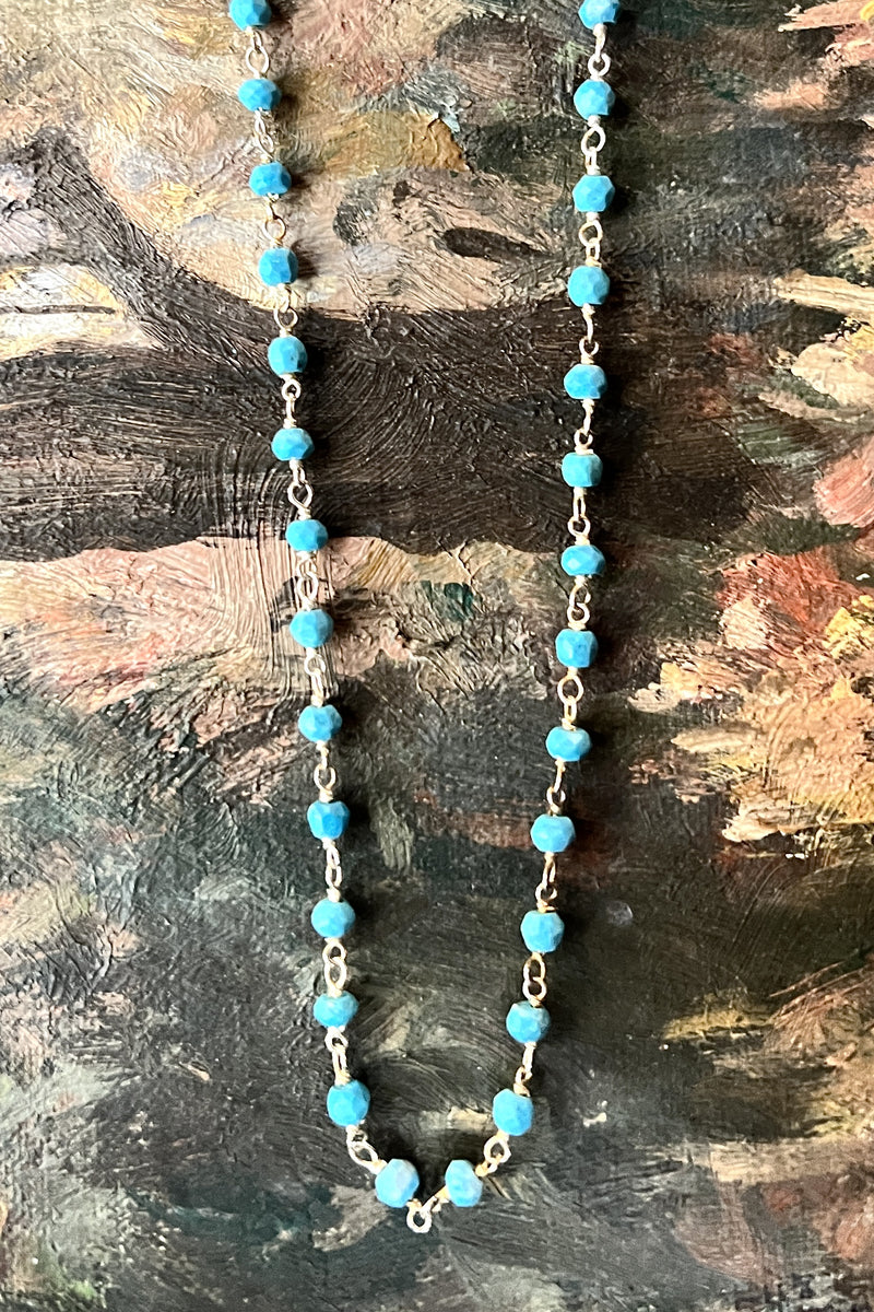 Turquoise  Simple Necklace