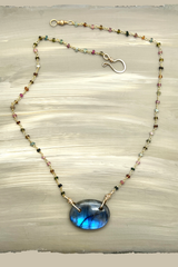 Blue Moon Necklace