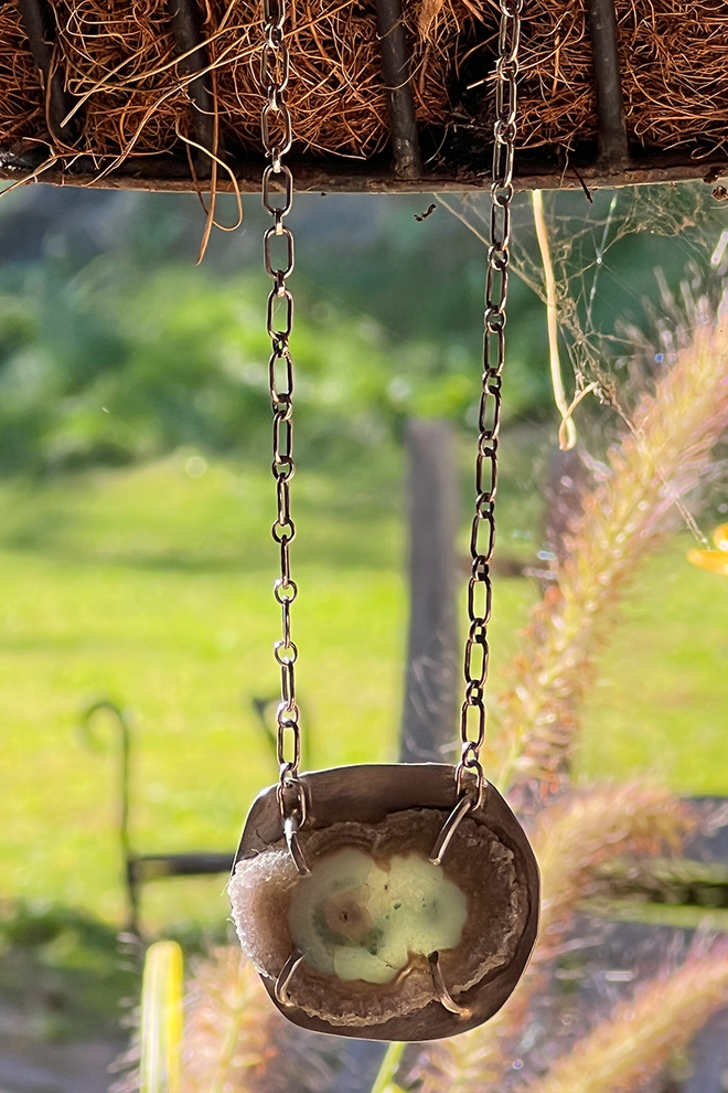 Quartz Pendant Necklace