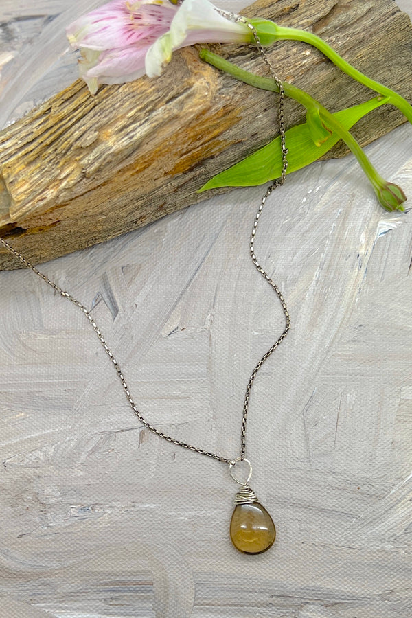 Citrine Teardrop