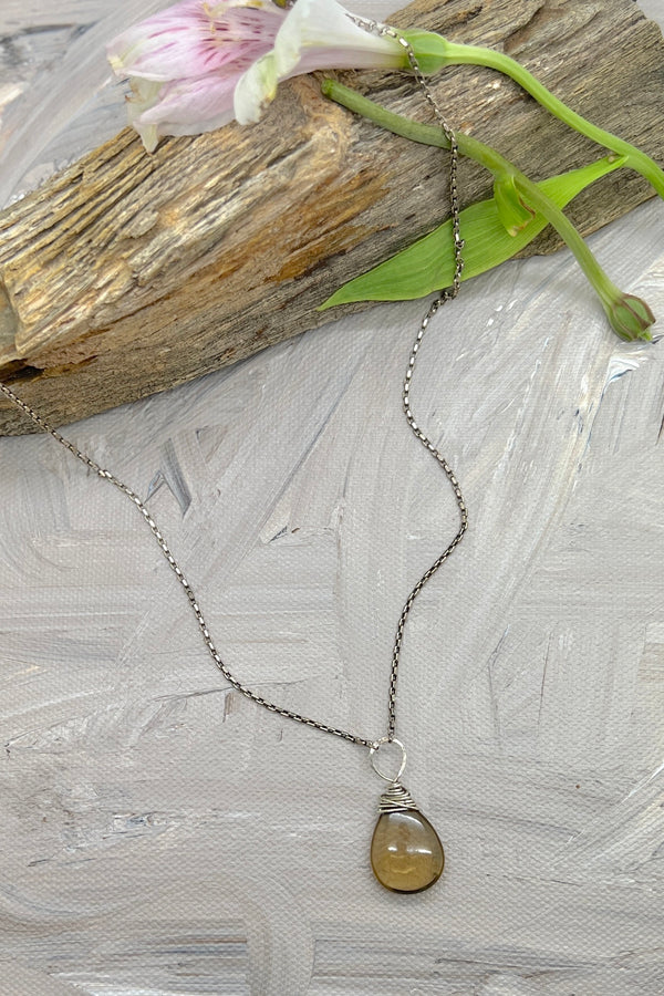 Citrine Teardrop
