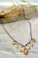 Garnets with Citrine
