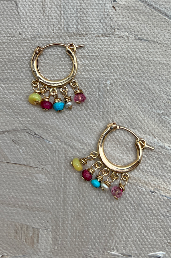 Color Burst Earring