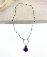 Freshwater Pearls + Amethyst