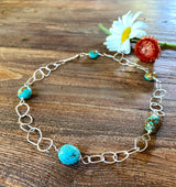 Turquoise & Metal