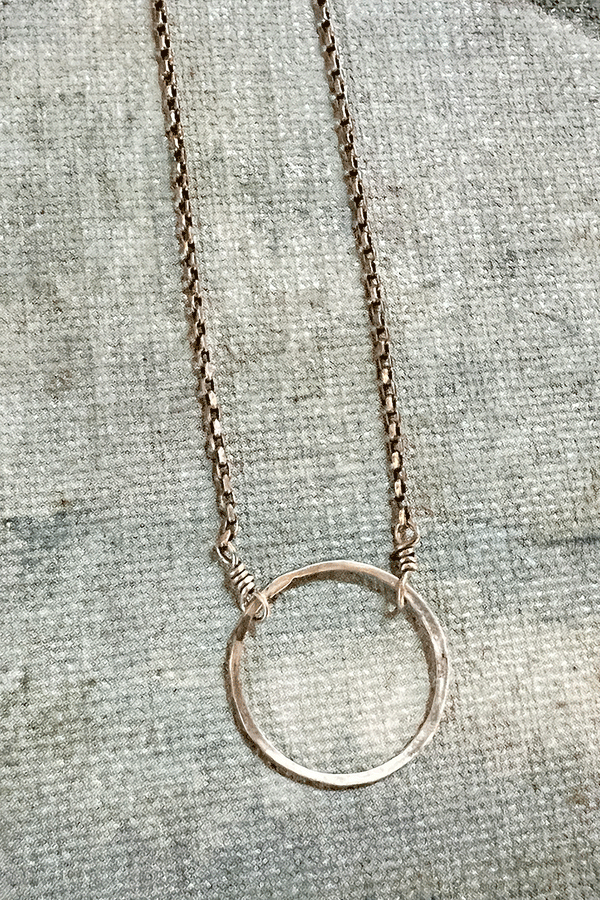 Sterling Simple Necklace