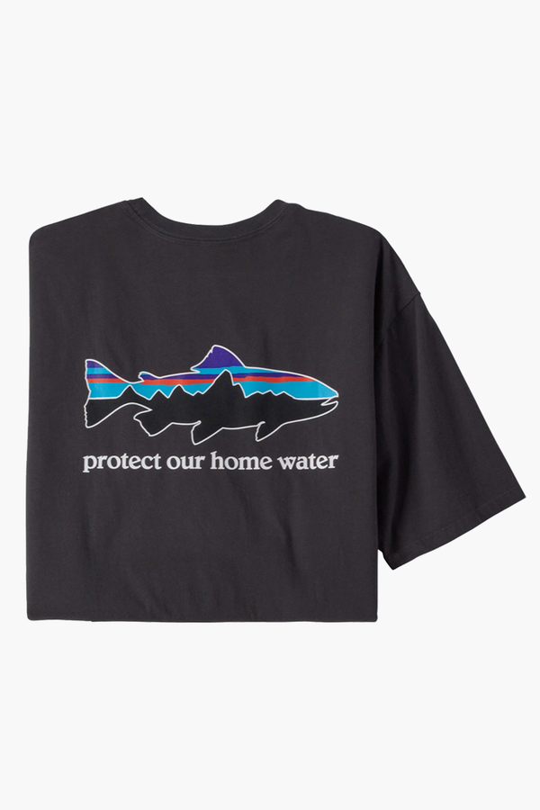 Men's Home Water Trout Organic T-Shirt