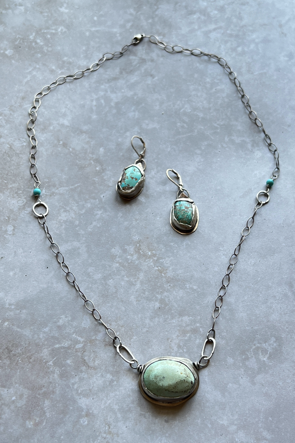 Turquoise Nugget Necklace