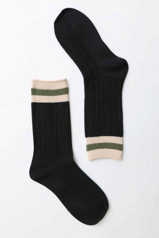 Color Block Stripe Socks