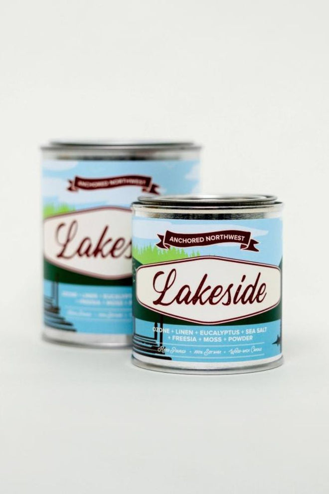 Lakeside Paint Can Candle - Half Pint