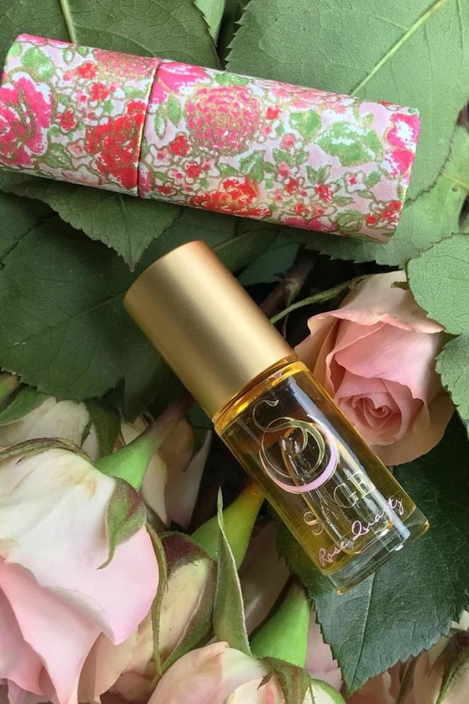 Rose Quartz Perfume Oil Extract Roll-On