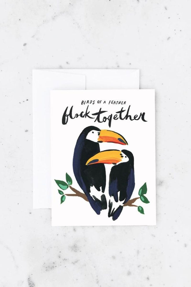 Birds Of A Feather Card