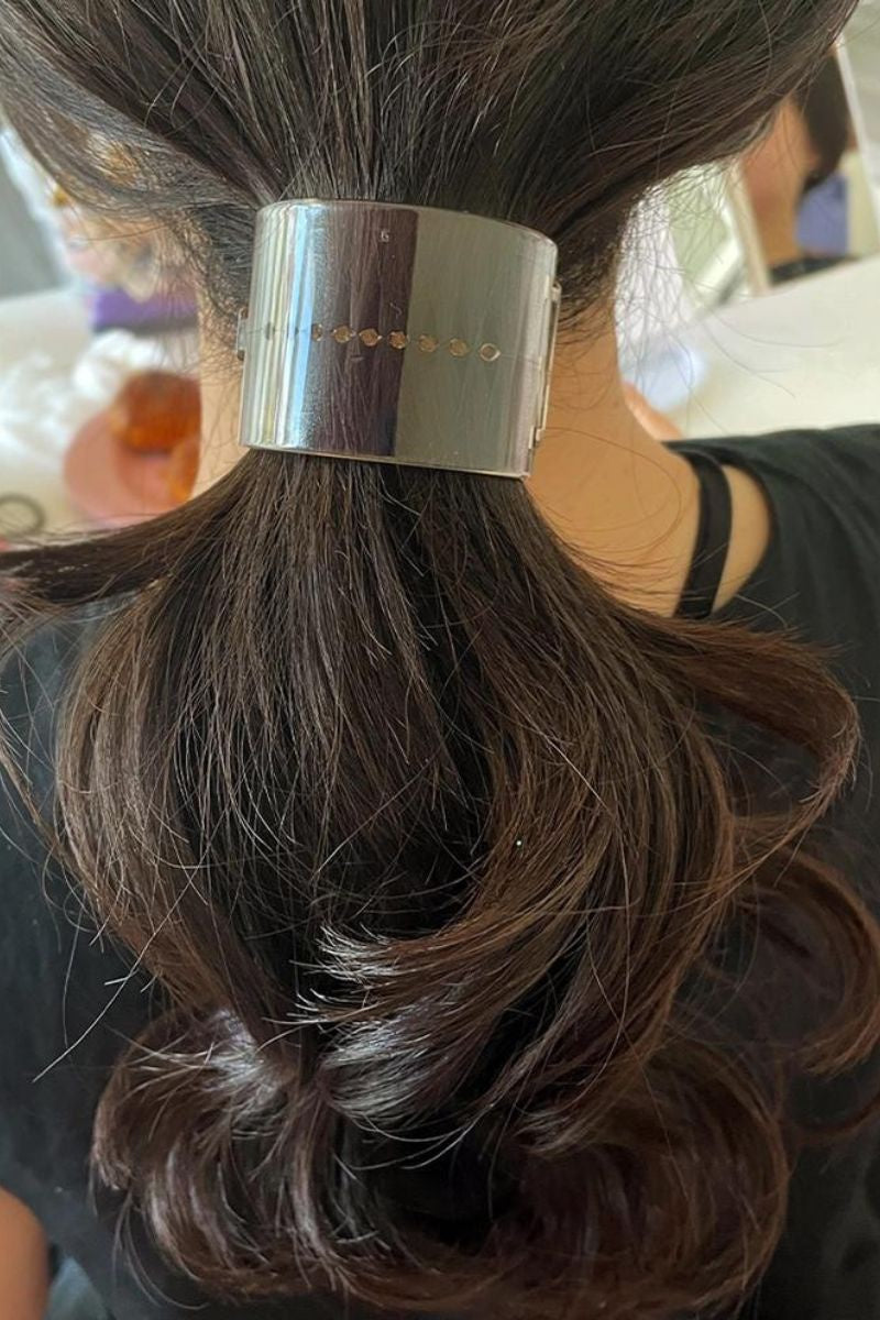 Glossy Pony Tail Hair Clip