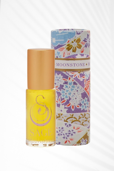Moonstone Gemstone Perfume Oil - 1/8 oz Roll-On