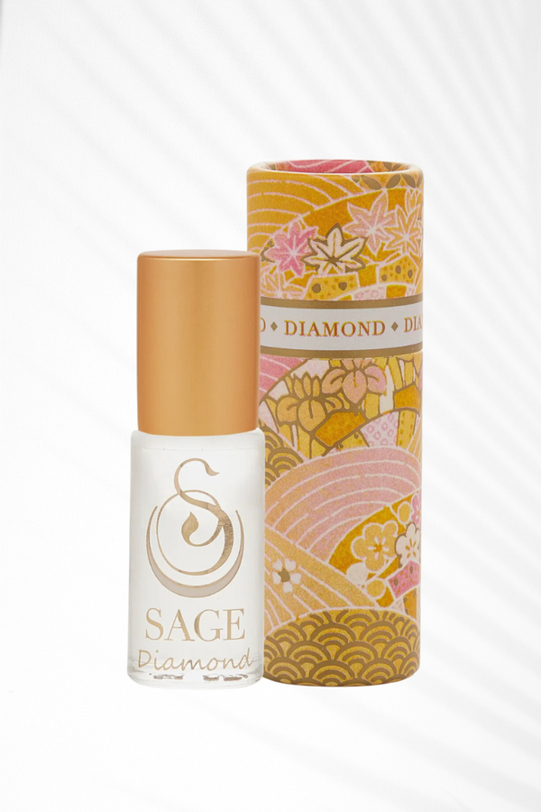 Diamond Gemstone Perfume Oil - 1/8 oz Roll-On