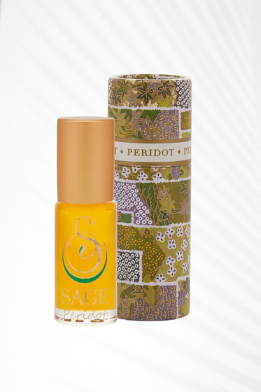 Peridot Gemstone Perfume Oil - 1/8 oz Roll-On